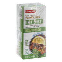 Brookshire's Iced Tea, Decaffeinated, Bag, Family Size - 24 Each 