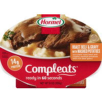 Hormel Roast Beef & Gravy, with Mashed Potatoes