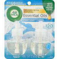 Air Wick Scented Oil Refills, Fresh Linen - 2 Each 