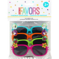 Unique Sunglasses, Novelty - 4 Each 