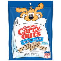 Canine Carry Outs Dog Snacks, Chicken Flavor - 4.5 Ounce 