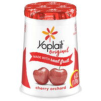 Yoplait Yogurt, Low Fat, Cherry Orchard - 6 Ounce 