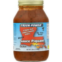 Cajun Power Sauce Piquant, Chicken - 36 Ounce 