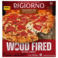 DiGiorno Pizza, Italian Meat Trio, Wood Fired Style Crust - 16.9 Ounce