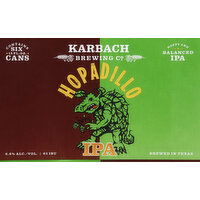 Karbach Beer, IPA, Hopadillo - 6 Each 