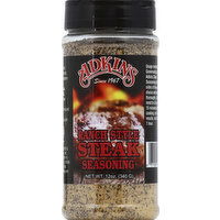 Adkins Seasoning, Steak, Ranch Style - 12 Ounce 