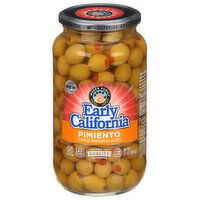 Early California Olives, Pimiento, Stuffed Manzanilla - 21 Ounce 