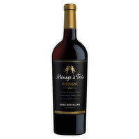 Menage a Trois Dark Red Blend Midnight California Wine, 750 ml     - 750 Millilitre 