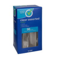 Simply Done Clear Assorted Cutlery ( 96 count ) - 96 Each 