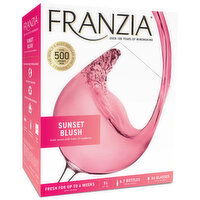 Franzia Sunset Blush House Favorites Blend Rose Wine Box, 5.0 L