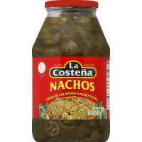 La Costena Jalapeno Slices, Pickled, Nachos - 64 Ounce 