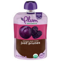 Plum Organics Stage 1 Organic Baby Food Just® Prunes 3.5oz Pouch