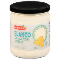 Brookshire's Salsa Con Queso, Blanco - 15 Ounce 