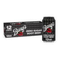 Barq's Zero Sugar Root Beer Soda Soft Drink - 12 Each 