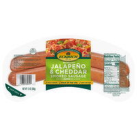 Eckrich Smoked Sausage, Jalapeno & Cheddar - 13 Ounce 