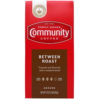 Community Coffee Coffee, Between Roast - 23 Ounce 