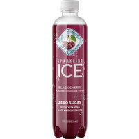 Sparkling Ice Sparkling Water, Zero Sugar, Black Cherry