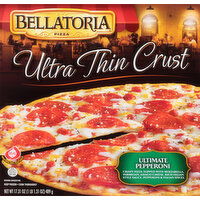 Bellatoria Pizza, Ultra Thin Crust, Ultimate Pepperoni - 17.31 Ounce 