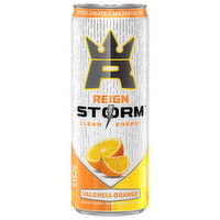 Reign Energy Drink, Valencia Orange - 12 Fluid ounce 