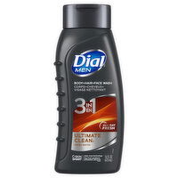 Dial Body + Hair + Face Wash, Fresh Water, 3 in 1 - 16 Fluid ounce 