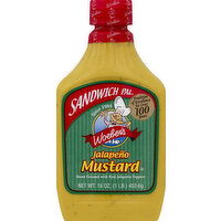 Woeber's Mustard, Jalapeno - 16 Ounce 