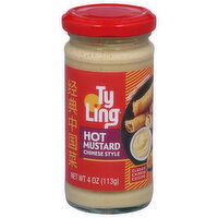 Ty Ling Hot Mustard, Chinese Style - 4 Ounce 