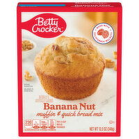 Betty Crocker Muffin & Quick Bread Mix, Banana Nut - 12.3 Ounce 