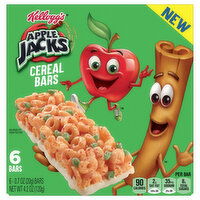 Apple Jacks Cereal Bars - 6 Each 