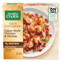 Healthy Choice Café Steamers Cajun-Style Chicken & Shrimp Frozen