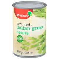 Brookshire's Farm Fresh Italian Green Beans - 14.5 Ounce 