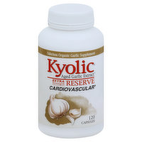 Kyolic Aged Garlic Extract, Extra Strength Reserve, Capsules