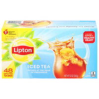 Lipton Iced Tea, Family Size Tea Bags - 48 Each 