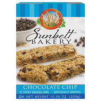 Sunbelt Bakery Granola Bars, Chocolate Chip, Chewy - 10.56 Ounce 