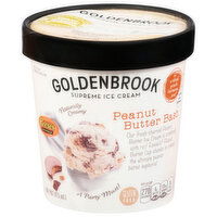 Goldenbrook Ice Cream, Supreme, Peanut Butter Bash - 1 Pint 