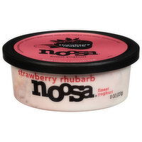 Noosa Yoghurt, Finest, Strawberry Rhubarb - 8 Ounce