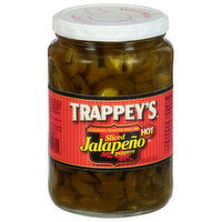 Trappey's Pickles, Jalapeno Peppers, Sliced, Hot - 24 Fluid ounce 