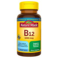 Nature Made Vitamin B12, 1000 mcg, Softgels - 90 Each 