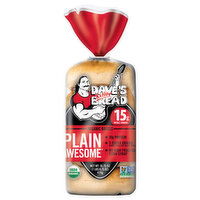 Dave's Killer Bread Bagels, Organic, Plain Awesome - 16.75 Ounce 