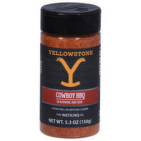 Yellowstone Seasoning and Rub, Cowboy BBQ - 5.3 Ounce 