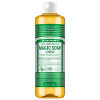 Dr. Bronner's Magic Soap, Pure-Castile,18-in-1, Almond - 16 Fluid ounce 