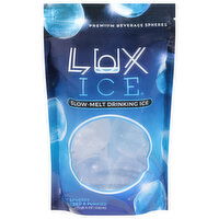 Lux Ice Drinking Ice, Slow Melt - 6 Each 