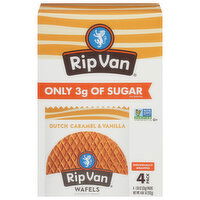 Rip Van Wafels, Dutch Caramel & Vanilla, 4 Pack