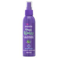 Aussie Aussie Miracle Waves Frizz-Fighting Spray with Hemp Seed Oil, Paraben Free, Sulfate Free, 5.7 fl. oz. - 5.7 Fluid ounce 