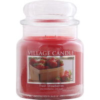 Village Candle Candle, Fresh Strawberries - 1 Each 