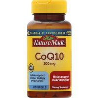 Nature Made CoQ10, 100 mg, Softgels - 40 Each 