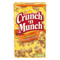 Crunch 'n Munch Caramel Popcorn with Peanuts - 3.5 Ounce 