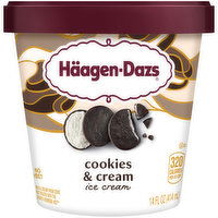 Haagen Dazs Cookies & Cream Ice Cream - 14 Fluid ounce 