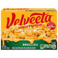 Velveeta Shells & Cheese, Broccoli - 9.4 Ounce 