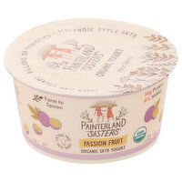 Painterland Sisters Yogurt, Organic, Passion Fruit - 5.3 Ounce