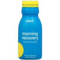 More Labs Morning Recovery, Natural Lemon Flavor - 3.4 Fluid ounce 